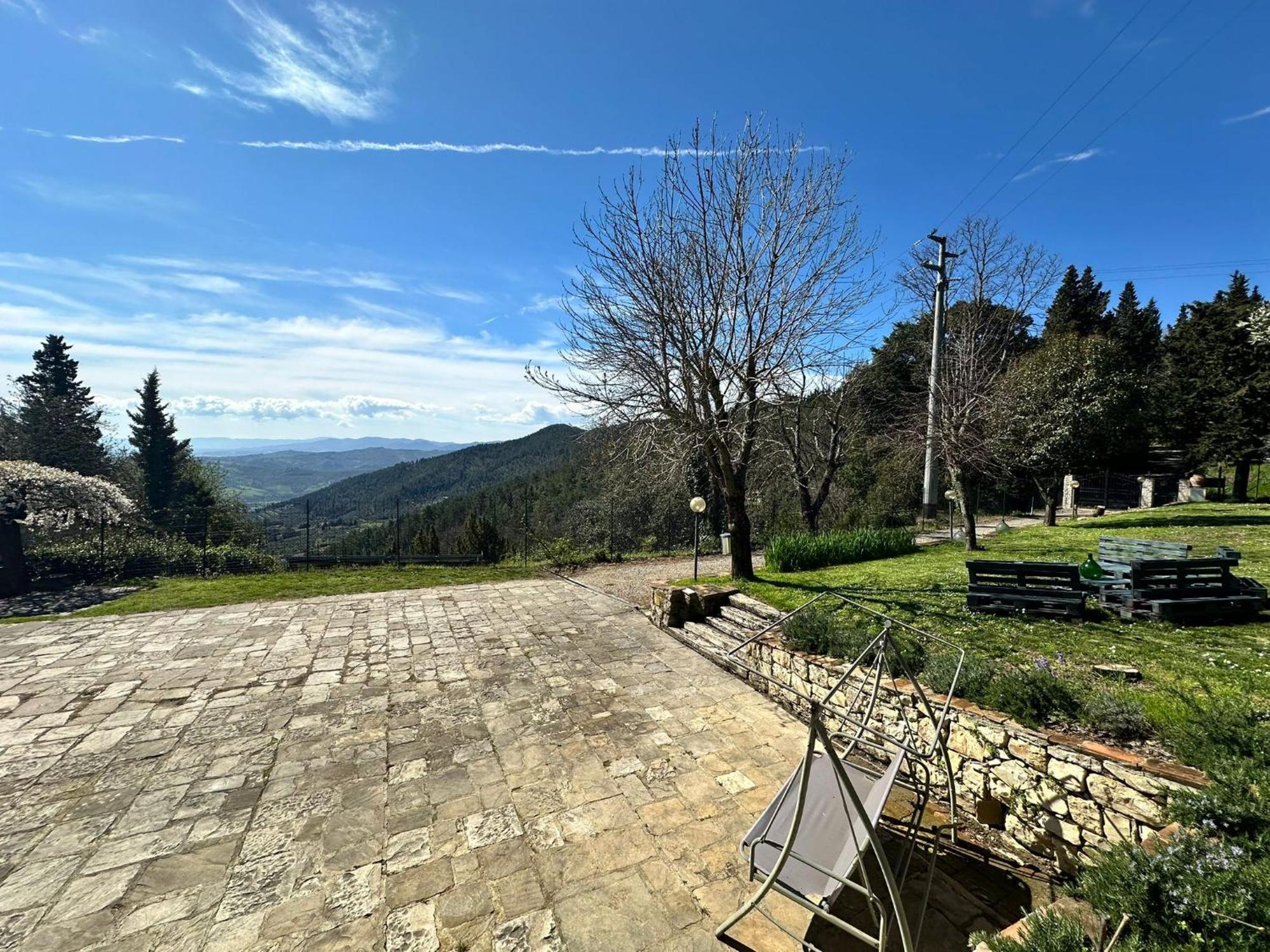 Agriturismo Tassinaia Pontassieve Bagian luar foto