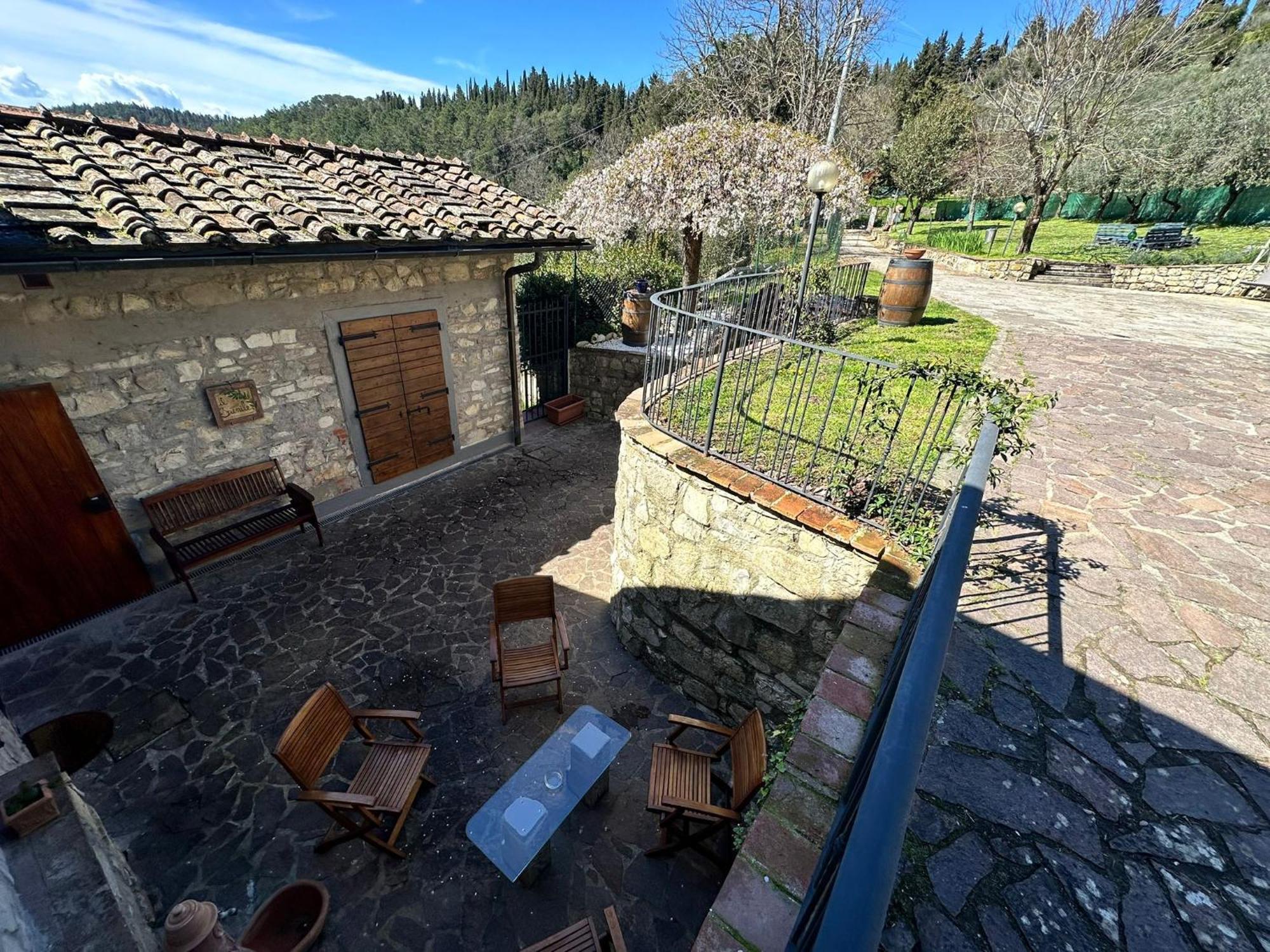 Agriturismo Tassinaia Pontassieve Bagian luar foto